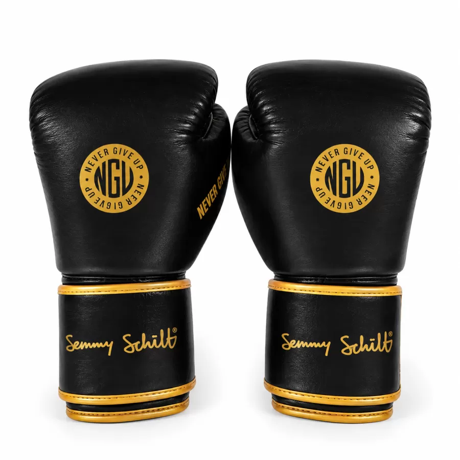Vardinės Semmy Schilt bokso pirštinės (su Velcro užsegimu)